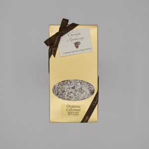 Handmade coconut chocolate bar