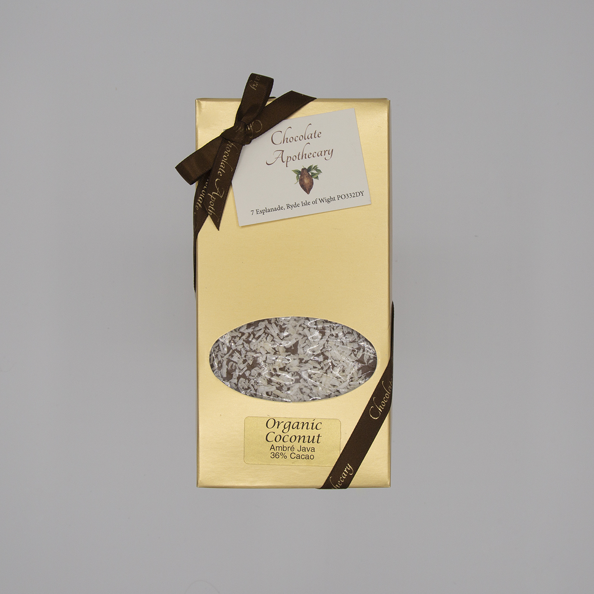 Coconut AJ Handmade coconut chocolate bar