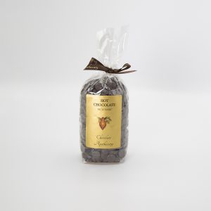 Handmade dark hot chocolate