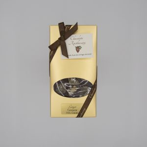 Handmade ginger chocolate bar